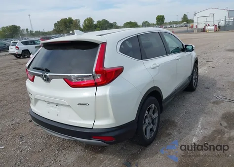 2017 Honda Cr-V Ex-L/Ex-L Navi from USA, damaged, VIN 5J6RW2H83HL062878